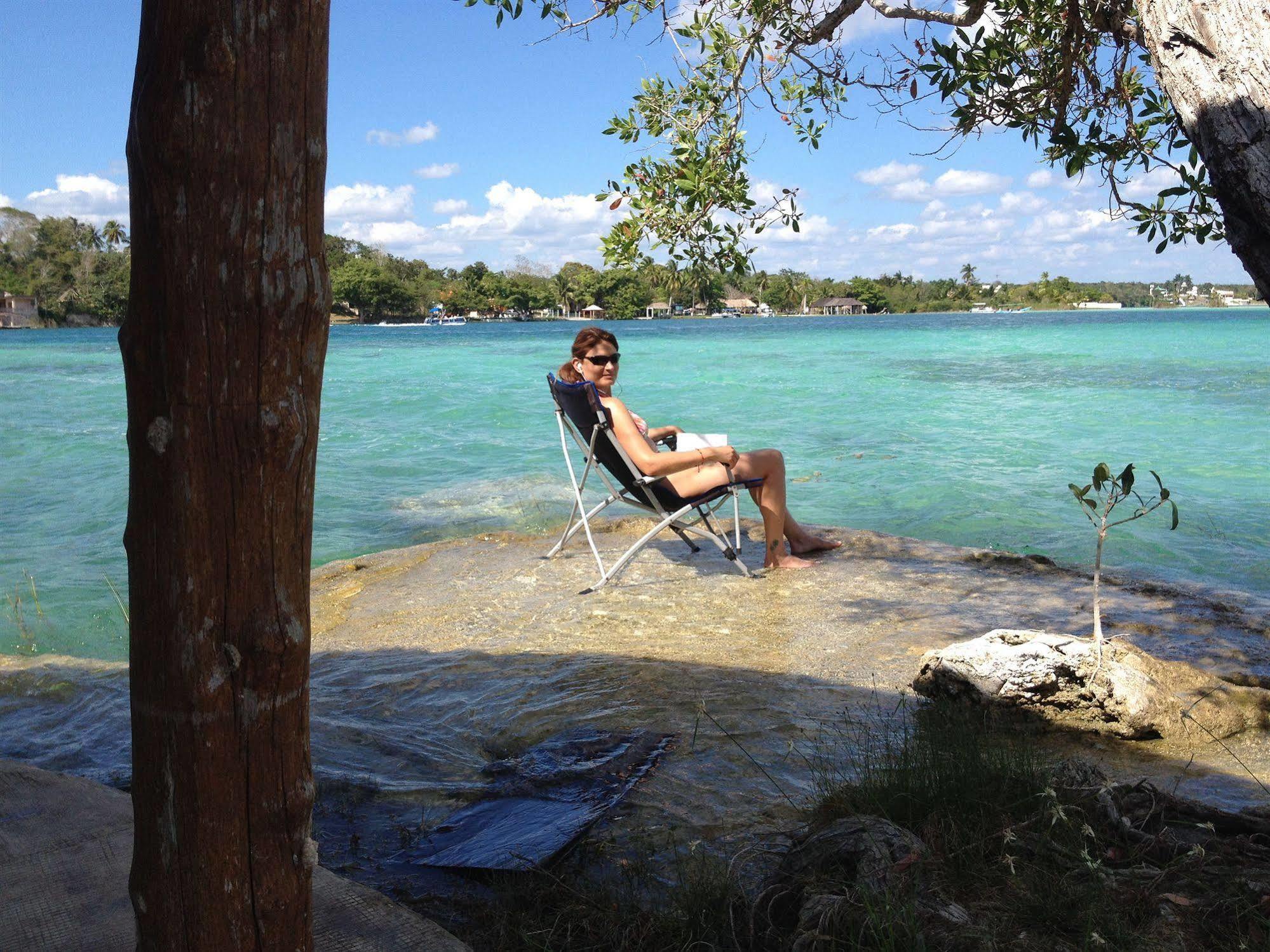 Hotel Casa Caracol Bacalar Esterno foto