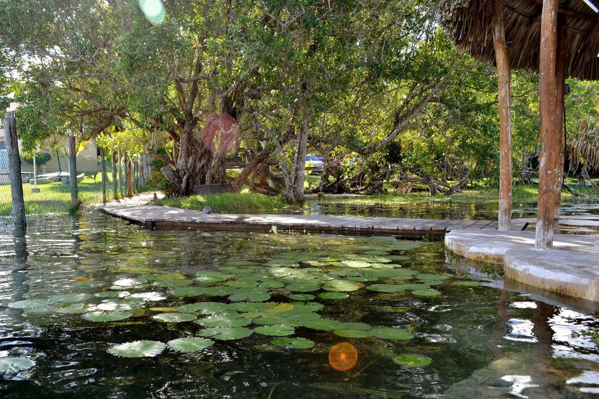 Hotel Casa Caracol Bacalar Esterno foto