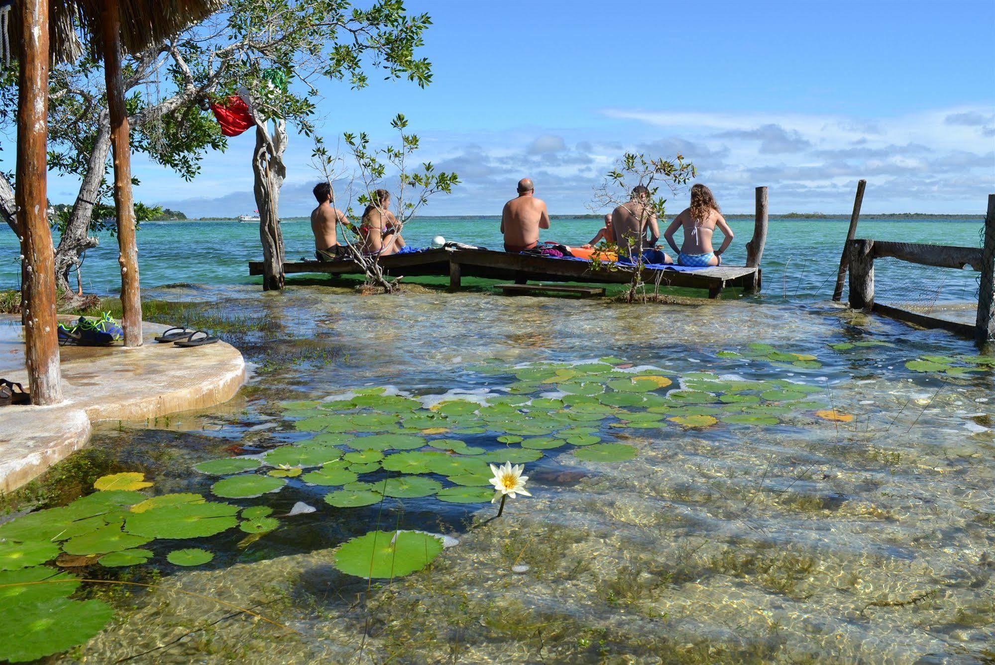 Hotel Casa Caracol Bacalar Esterno foto