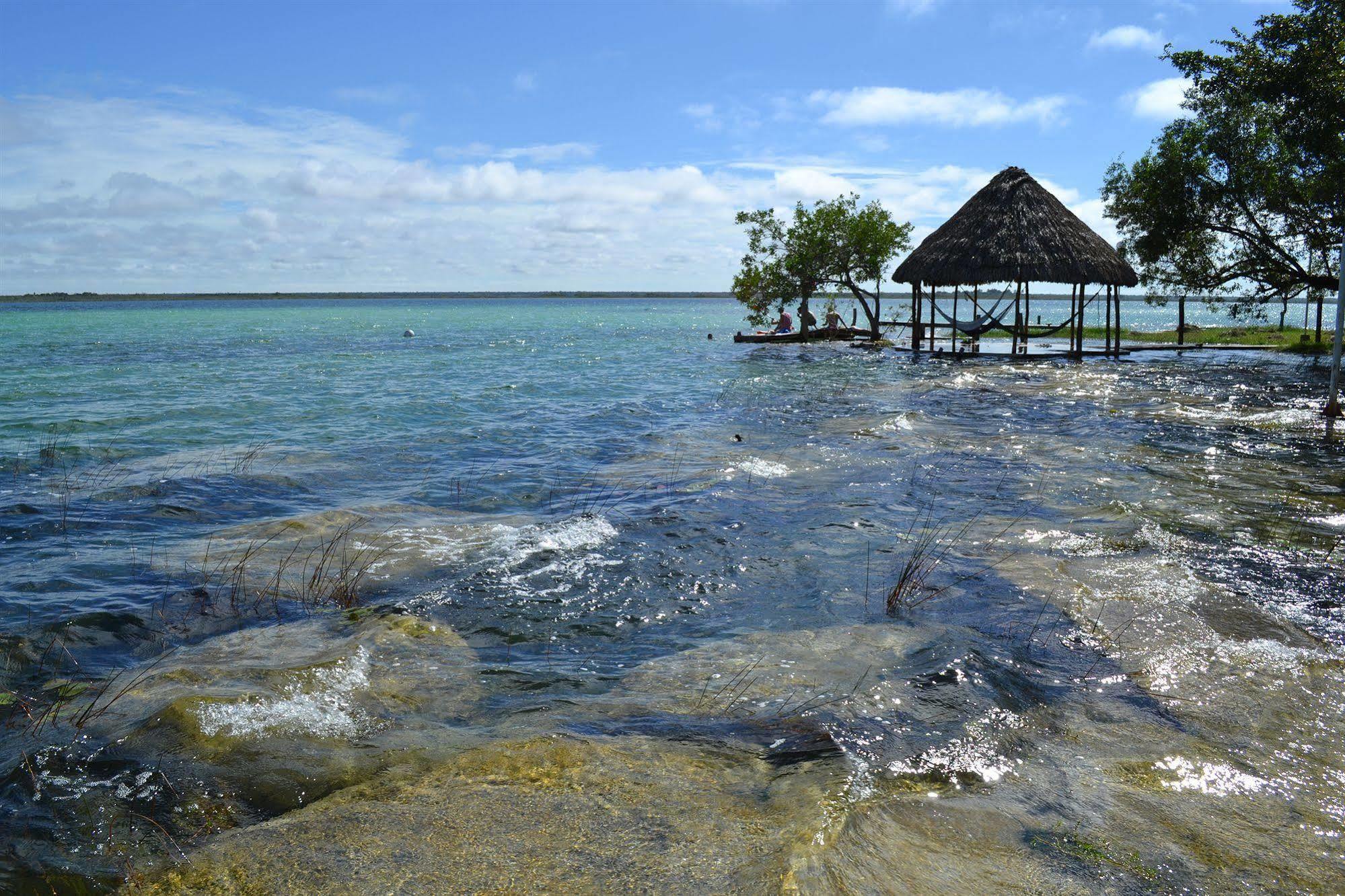 Hotel Casa Caracol Bacalar Esterno foto